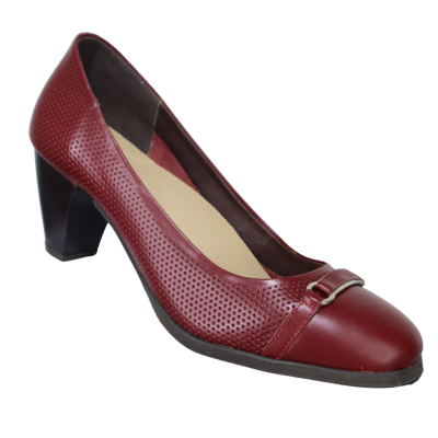 Romulo Casual Cuero Rojo Mujer Ref 4068